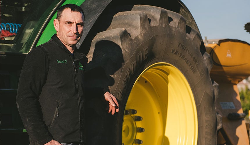 Erfahrungsbericht eines Landwirts mit dem Reifen VX-TRACTOR