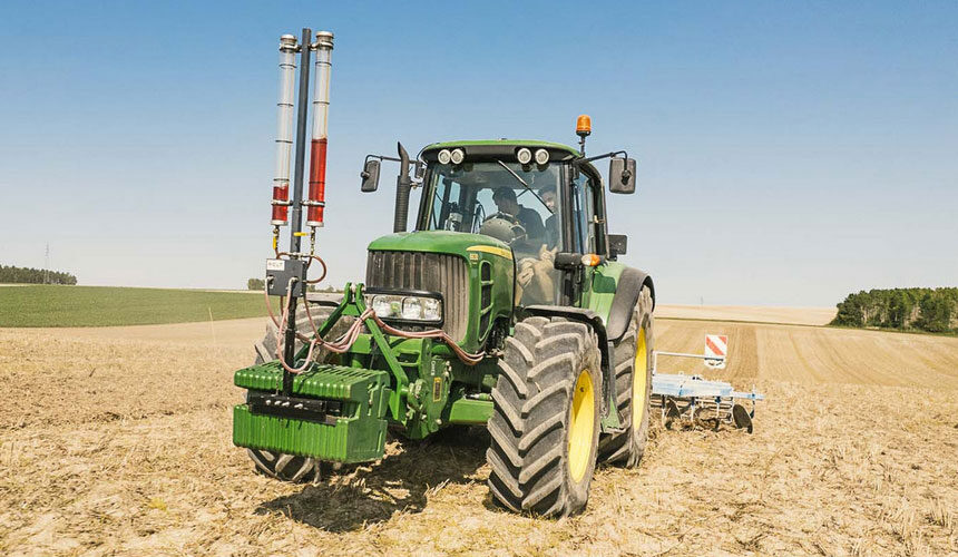 Kontrolle des Kraftstoffverbrauchs des VR-R TRACTOR unter realen Einsatzbedingungen