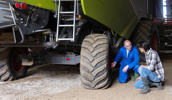 Warum Sie Ihre Erntereifen vor Beginn der Ernte überprüfen sollten
