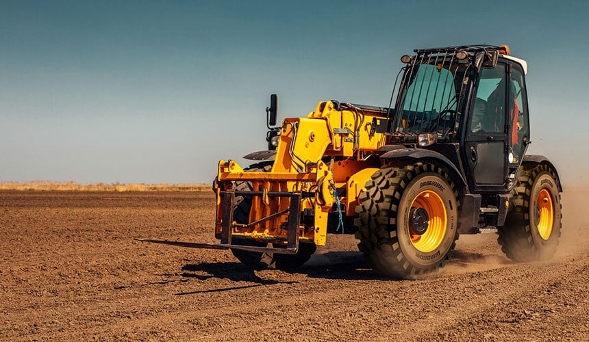 Der Reifen Bridgestone VH-IND bietet optimalen Grip auf allen Böden