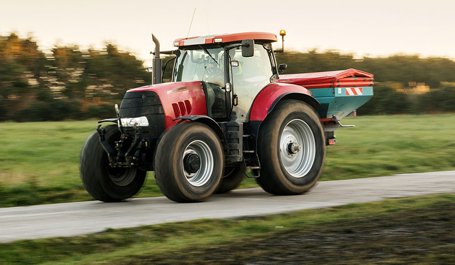 Bestimmte Agrarreifen sind für häufige Straßenfahrten besser geeignet